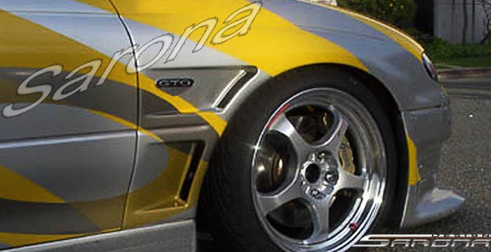 Custom Pontiac GTO  Coupe Fenders (2004 - 2006) - $980.00 (Part #PT-001-FD)